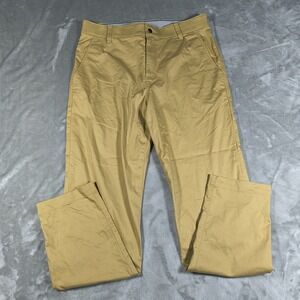 Nike Chino Pants Mens 32x320 Tan Dri Fit Stretch Chino Golf Lightweight